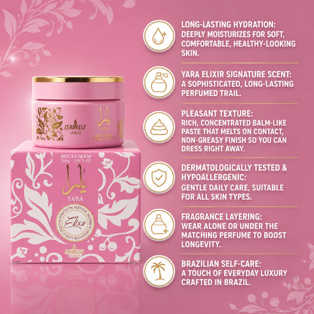 Isabelle La Belle Yara Elixir Pasta Concentrata Idratante per il Corpo 200g (7.05 oz)