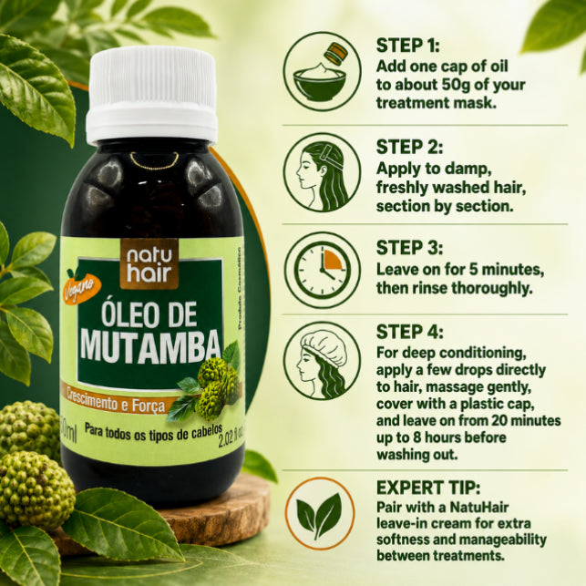 NatuHair Olio di Mutamba – 60 ml